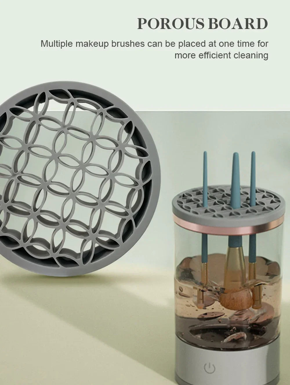 3 In 1 Makeup brush cleaner USB plug-in lazy electric makeup brush cleaner Makeup brush washing and drying machine